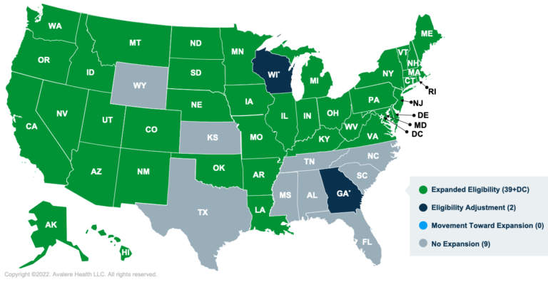 Medicaid Expansion Map 768x396 